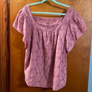 Lane Bryant lined top.